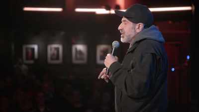 You see me in the ocean,
I'm going to the bathroom. Yeah. - Dave Attell: Hot Cross Buns