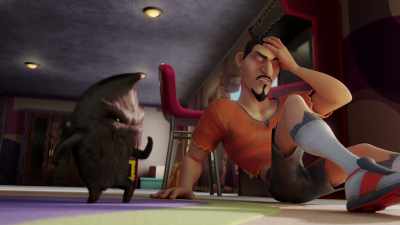 - You see?
- It's all inside me now! - The Soccer Football Movie