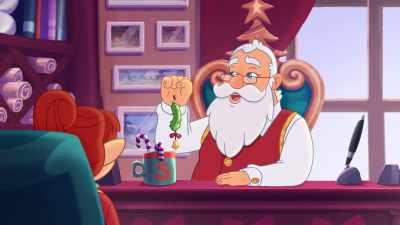 You see, on Christmas Eve, - Glisten and the Merry Mission