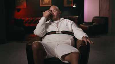 You see the white meat
down his forehead, - Origins of Hip Hop