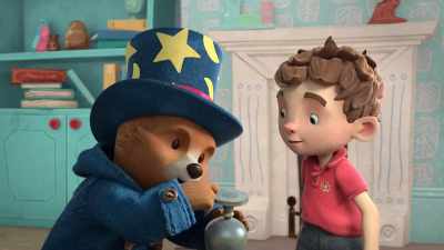 You see,
there is a special button here - The Adventures of Paddington