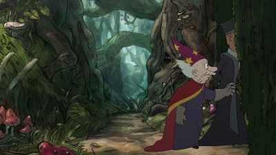 You see, there was another practitioner
of the dark arts here. - Disenchantment