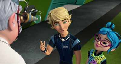 You seeing things?
You should clean your contraption thingy. - Spy Kids: Mission Critical