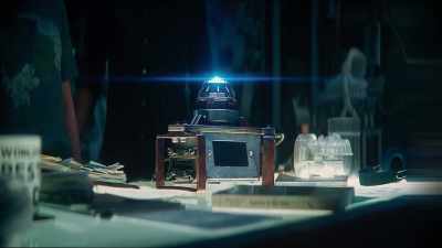 You send a signal down
from here, - Ant-Man and the Wasp: Quantumania