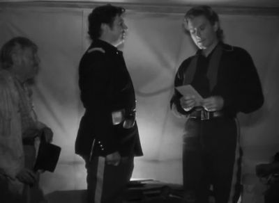 You sent for me sir Yes Butler - They Died with Their Boots On