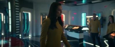 - You set me up.
- How so? - Star Trek: Strange New Worlds