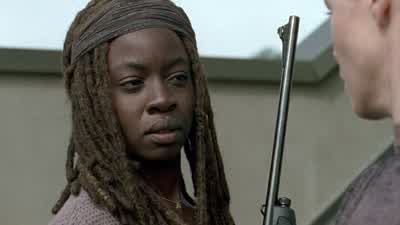 You shoot one of these before? - The Walking Dead