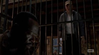 You shot at me.
I fed you. - The Walking Dead