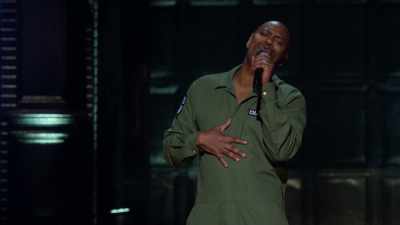 "You shot me, bro." - Dave Chappelle: Sticks & Stones