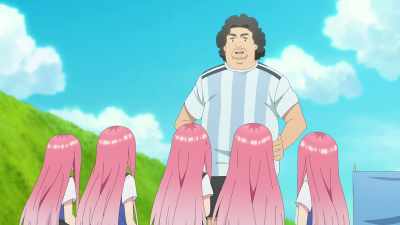 You should also follow Yotsuba's example
to practice hard. - The Quintessential Quintuplets Movie