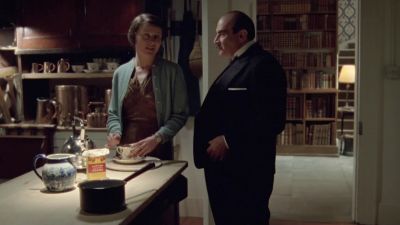 You should be in bed, mademoiselle. - Agatha Christie's Poirot