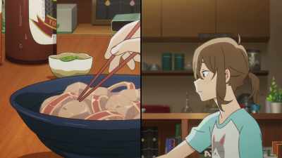 You should bring him home
and introduce him to Kaoru! - A Whisker Away