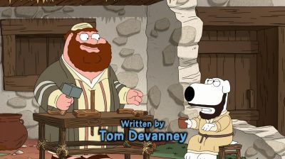 You should go talk to her and see if she can talk - Family Guy