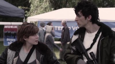 You should go talk to her.
- What? - Z Nation