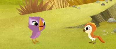 You should have seen her!
just like that. - Puffin Rock and the New Friends