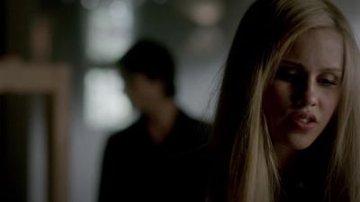 You should know better
than to sneak up on a lady. - The Vampire Diaries