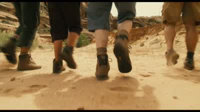 You should stop and restNo I've gotta keep goingCan one of you run Can one of you run ahead - 127 Hours
