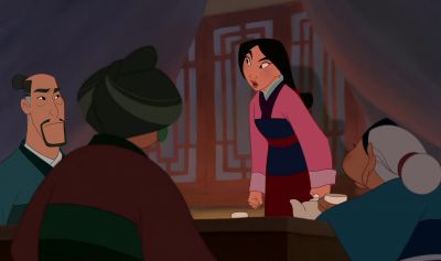 -You shouldn't have to go! - Mulan