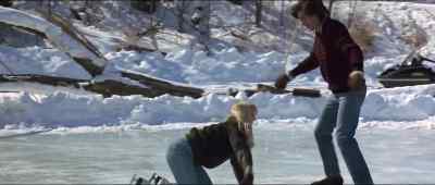 You shouldn't have
opened your eyes. - Ice Castles
