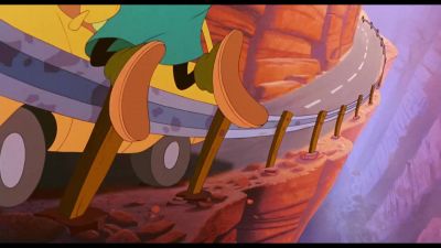 You should've put the brake on - A Goofy Movie