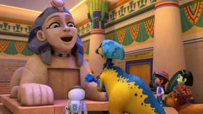 You should've seen your faces!
You were all like, "Blahaha!" - Ridley Jones