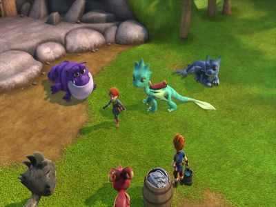 You should've seen her. Six eels
and she didn't even break a sweat. - Dragons: Rescue Riders