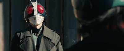 You show self-control, even with the mask.
I'm impressed. - Shin Kamen Rider