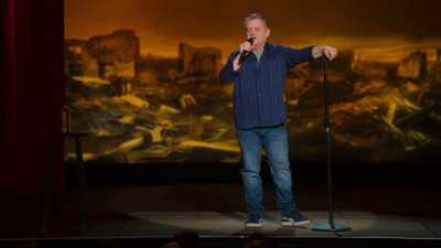 "You show us proof
you ain't been vaccinated, - Patton Oswalt: We All Scream
