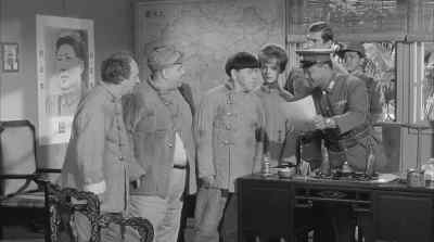 You sign now, huh? - The Three Stooges Go Around the World in a Daze