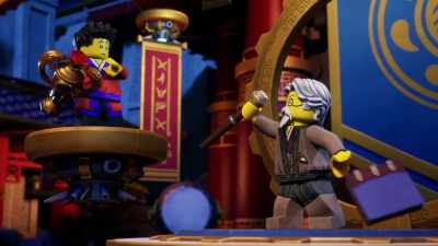 You simpleton!
You infantile half-wit! - LEGO Ninjago: Dragons Rising