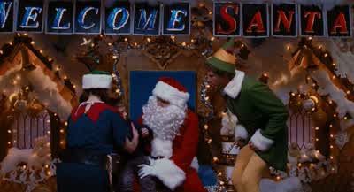 You smell like beef and cheese You don't smell like Santa - Elf
