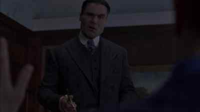 You sneak a blade into a meet. - Boardwalk Empire