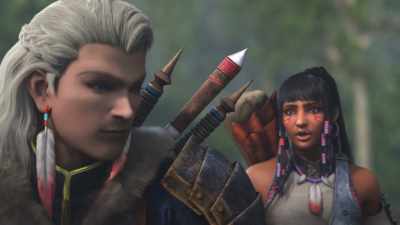 You spent half the fight
looking over your shoulder, - Monster Hunter: Legends of the Guild