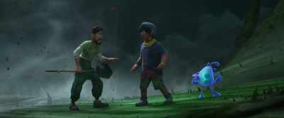 You and Splat round up
every creature you can - Strange World