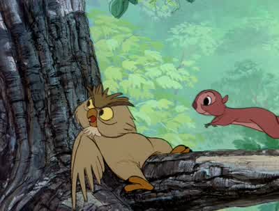You squirrelly squirrels! - The Sword in the Stone