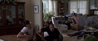 You stabbed me with a potato peeler - Walking Tall