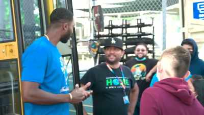 YOU START PICKING UP KIDS AGAIN,
MAN, AND START REALLY, REALLY - Harlem Globetrotters: Play It Forward