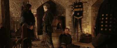 You stay here, make sure
nobody touches them. - Robin Hood: The Rebellion