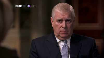 You were staying at the house -- - Prince Andrew: Banished