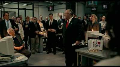 You step into the building,
you're wearing a flag. - The Loudest Voice