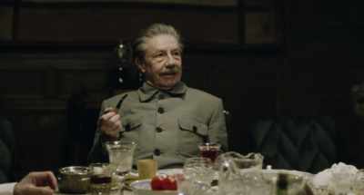 You stick a bar of chocolate - The Death of Stalin