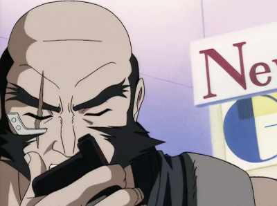 You still think you can hack into
his webpage through a video game? - Cowboy Bebop