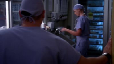 You stole my surgery.
It's my surgery. - Grey's Anatomy