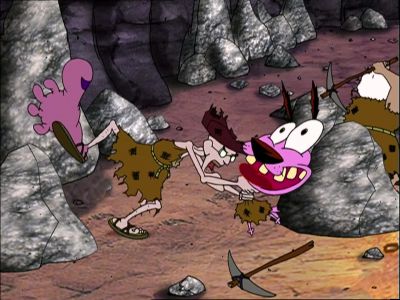 You stupid dag - Courage the Cowardly Dog
