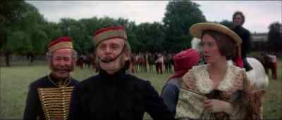 You stupid, drunken cad. - The Charge of the Light Brigade