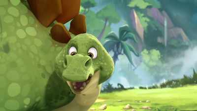 You sure are! Good dinos
are kind and smart, - Gigantosaurus