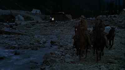 You sure this back trail
takes us to Juneau? - The Far Country