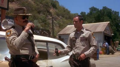 You sure this guy is supposed to ride with us in this car - House of 1000 Corpses