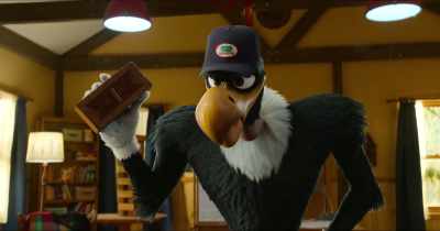 You sure this rec room
ain't a wrecked room? - Woody Woodpecker Goes to Camp