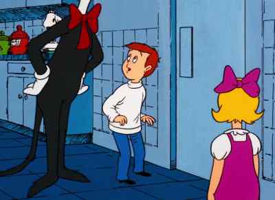 You sure relaxed Mr. K. - The Cat in the Hat